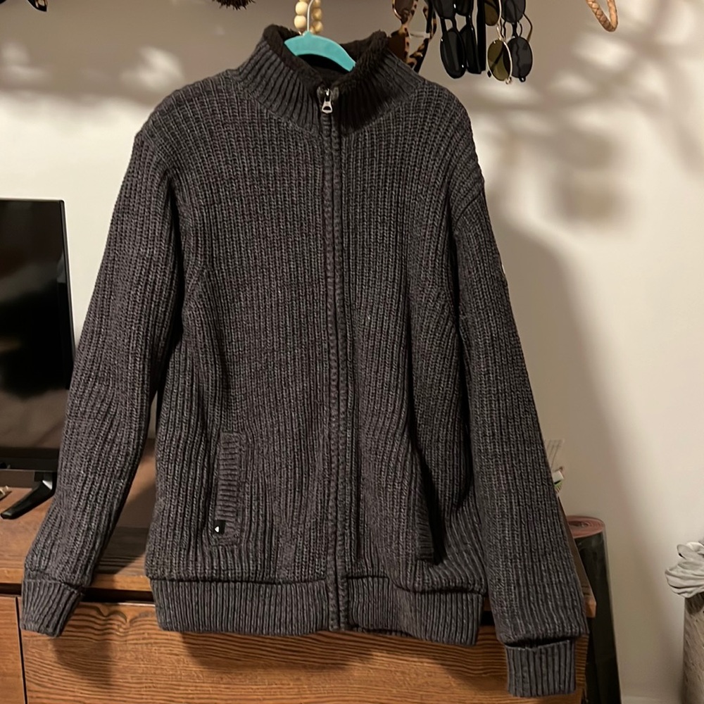 TAGS ON!! Men’s Quicksilver Fleece Zip Up
